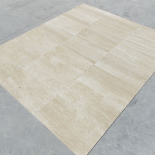 Фото - Плитка из натурального травертина Light Premium 1.2х30.1x60 Плитка из натурального травертина Light Premium 1.2х30.1x60