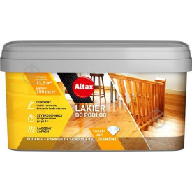 Лак паркетный Altax Полуматовые 0,75 л бесцветный