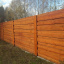 Забор деревянный из необрезной доски Киев