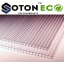 Стільниковий полікарбонат ТМ SOTON ECO 6х2100х6000 мм прозорий Вінниця
