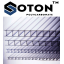 Стільниковий полікарбонат ТМ SOTON 6х2100х6000 мм прозорий Житомир