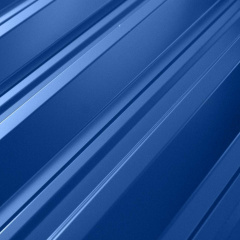 Профнастил Тайл НС-57 поліестер 1020x57 мм RAL 5010 Переяслав-Хмельницький