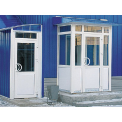 Металлопластиковые межкомнатные двери Rehau 60 мм Ecosol Киев
