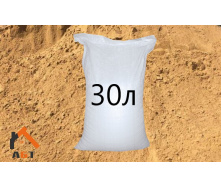 Песок овражный 30л