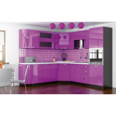 Кухня Гамма глянец 2,0 м венге/фиолетовый Мебель-Сервис Киев