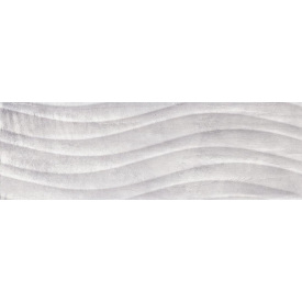 Плитка Ceramika Konskie Tivoli Grey Relief глянцевая стеновая 25х75 см (PCT1017172G1)