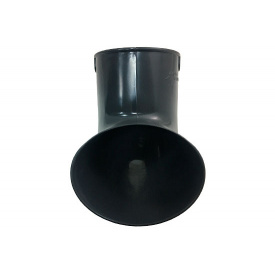 Слив трубы Альта-Профиль Элит 95 мм графитовый