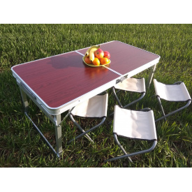Набор для пикника Folding Table стол раскладной 4 стула