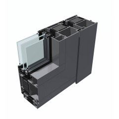 Теплые алюминиевые двери SY W70 (1200x2050 мм) Киев