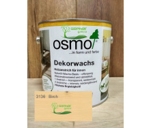 Масло с воском Osmo Decorwachs 2.5л 3136 Birch Береза