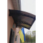Готовый сборный металлический козырек Dash`Ok Хайтек 2,05х1м с монолитным поликарбонатом 3 мм Киев