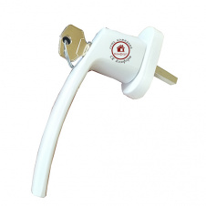 Ручка на окно с замком Pluton Comfort
