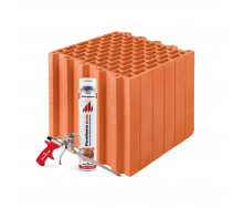 Керамические блоки Porotherm Klima Dryfix 30