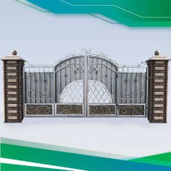 Ворота ковані закриті Б0033зк Legran Ворожба