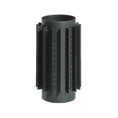 Труба радіатор для димоходу (2 мм) 50 см діаметр 180 Київ