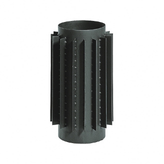 Труба радіатор для димоходу (2 мм) 50 см діаметр 180