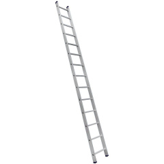 Алюминиевая односекционная приставная лестница на 14 ступеней (универсальная) Кропивницький