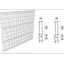Сетка для забора 1.03 антрацит - ral 7016/Zn+ППЛ/3D/4-4/SZ Львов