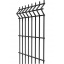 Сітка для огорожі 1.53 антрацит - ral 7016 / Zn + ППЛ / 3D / 4-4 / SZ Ізюм