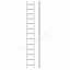 Алюминиевая односекционная приставная усиленная лестница на 13 ступеней (полупрофессиональная) Київ