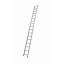 Алюминиевая односекционная приставная усиленная лестница на 17 ступеней (полупрофессиональная) Запоріжжя