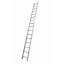 Алюминиевая односекционная приставная лестница на 16 ступеней (универсальная) Житомир
