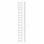 Алюминиевая односекционная приставная лестница на 16 ступеней (универсальная) Івано-Франківськ