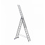 Алюминиевая трехсекционная лестница 3 х 11 ступеней (универсальная) Хмельницький