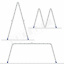 Лестница шарнирная трансформер четырехсекционная 4 х 4 ступени Луцьк