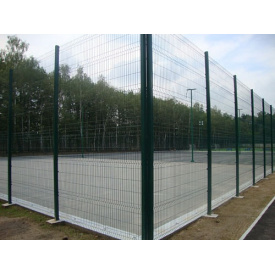 Панельний паркан для спортмайданчика H - 4 м / ППЛ / 2D / 200х50 / 5мм