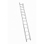 Алюминиевая односекционная приставная лестница на 12 ступеней (универсальная) Львів