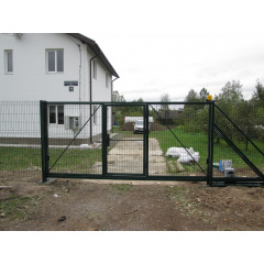 Ворота откатные 6х2,03м/ППЛ Черноморск