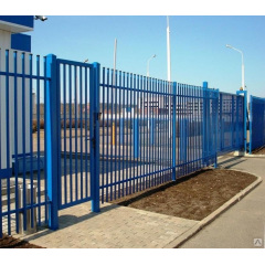 Калитка Дзен 1х2 из металлической профильной трубы Цумань