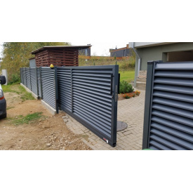 Ворота жалюзі 6 м * 2,4 м орні