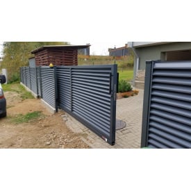 Ворота жалюзі 3 м * 2,2 м відкатні