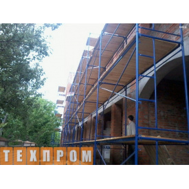 Строительные рамные леса комплектация 6 х 6 (м)