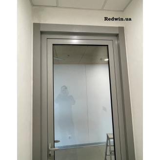 Міжкімнатні двері з алюмінію без порога від виробника в Києві