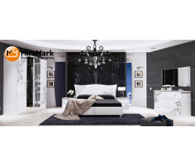 Спальня Богема 6Д білий глянець Миро-Марк