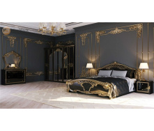 Спальня Ева 6Д черный глянец Миро-Марк