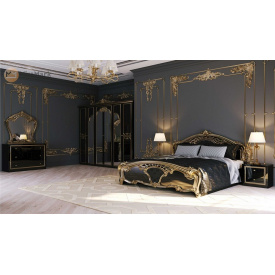 Спальня Єва 6Д чорний глянець Миро-Марк