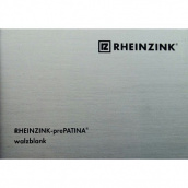 Фальцевий лист Rheinzink Walzblank з цинк-титану 0,7х1000 мм