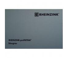 Фальцевий лист Rheinzink Blaugrau з цинк-титану 0,7х1000 мм