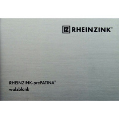 Фальцевий лист Rheinzink Walzblank з цинк-титану 0,7х1000 мм Івано-Франківськ