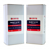 KRYS INJECT LV 2C - 2-компонентна поліуретанова смола Комплект 10,7 кг (5 кг + 5,7 кг) Для 100% ущільнення