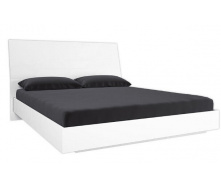 Ліжко Рома 160 білий глянець без каркаса Миро-Марк