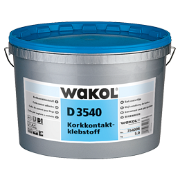 Контактний клей WAKOL D 3540 для коркового покриття 2,5 кг