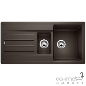 Гранитная кухонная мойка Blanco Legra 6 S Silgranit 522212 кофе