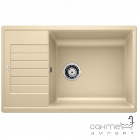 Гранитная кухонная мойка с сушкой Blanco Zia XL 6S Compact Silgranit 523277 белый