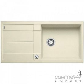 Гранитная кухонная мойка с сушкой Blanco Metra XL 6 S Silgranit 525315 бетон