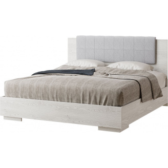 Ліжко двоспальне Вівіан 180 аляска + моноліт Світ меблів